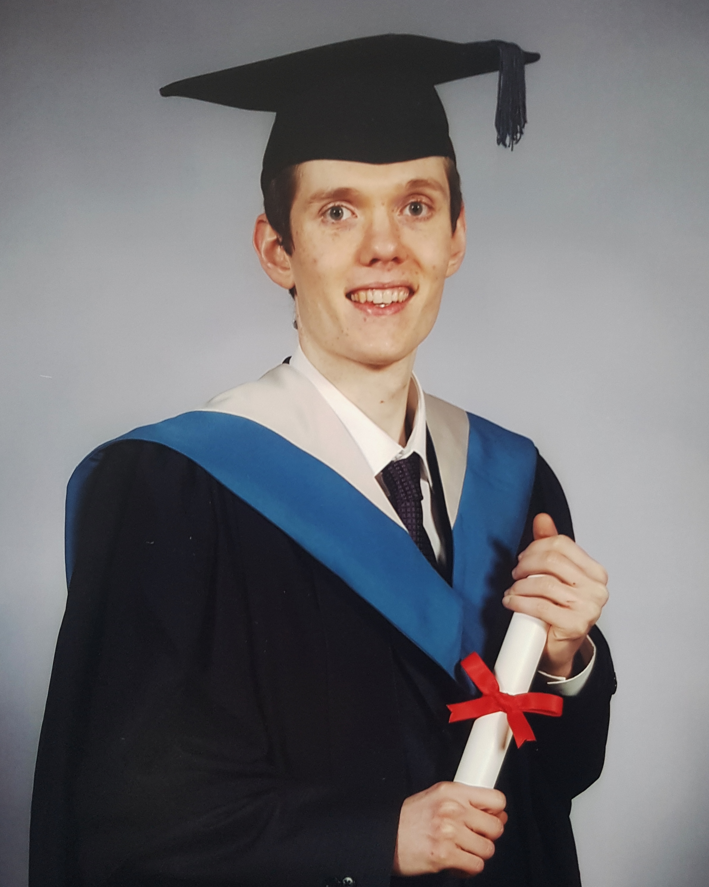 Thomas Wall graduation photo
